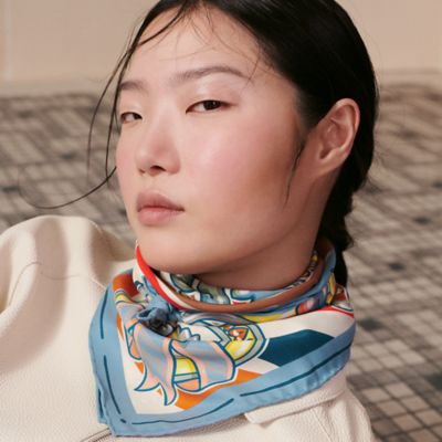 極美品 エルメス シルクスカーフ モスリン カレ70 コレグラフィエケストル 桃 極美品 エルメス シルクスカーフ モスリン カレ70 コレグラフィ